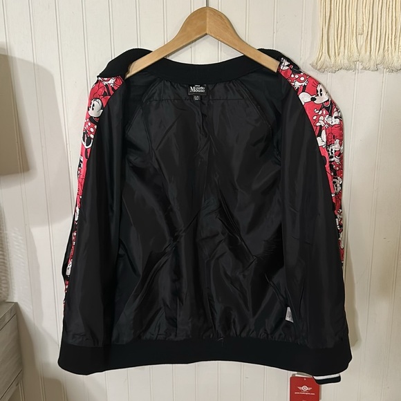 New! Disney Minnie Mouse Zip Up Lightweight Jacket sz XL (16) - Picture 12 of 12
